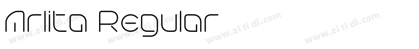 Arlita Regular字体转换 Arlita Regular字体转换